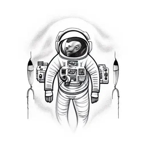 Astronaut Getting High