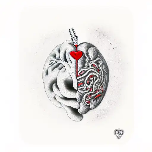 Red Heart And Black Brain