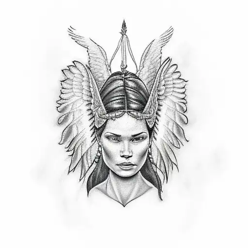 Pocahontas With Angel Wings