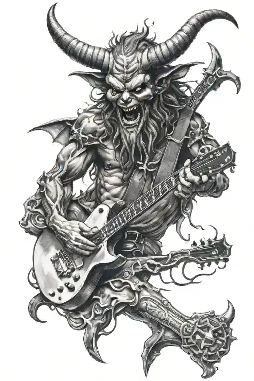 Satan And Guitar