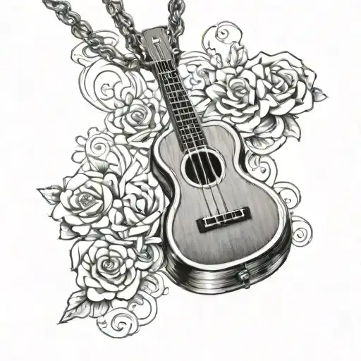 Michael Ukulele Necklace