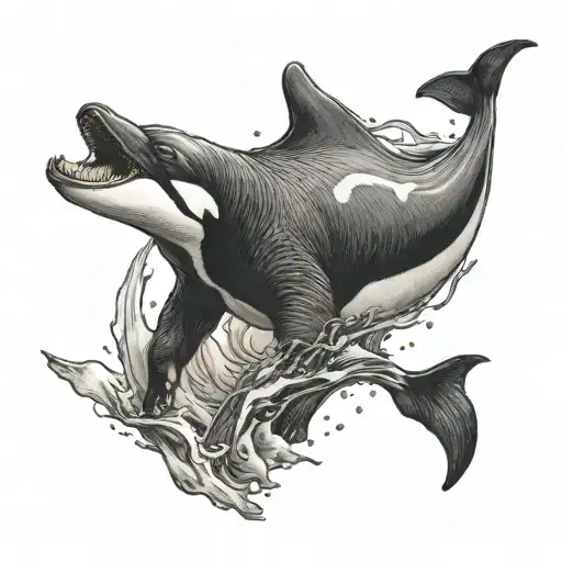 Elephant Wolf Orca