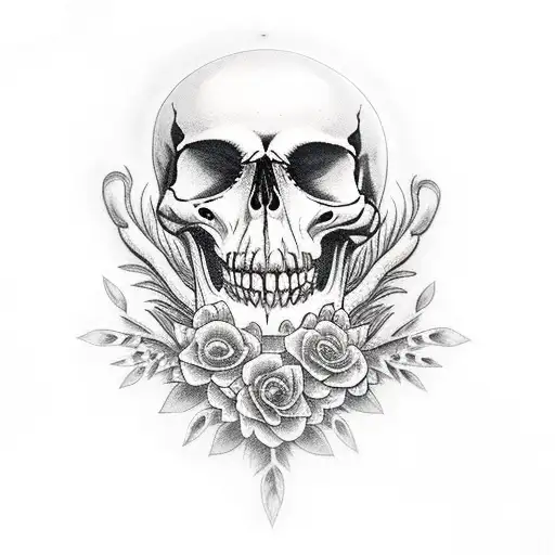 Momento Mori Skelton Crow