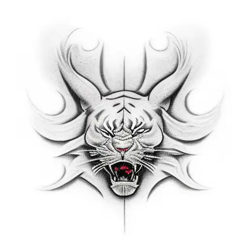 Capture The Excitement And Energy Of Gaming And Pro Wrestling In A Tattoo Design