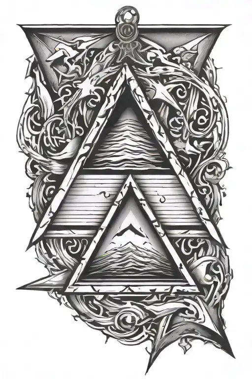 Hanging Triangle Banner