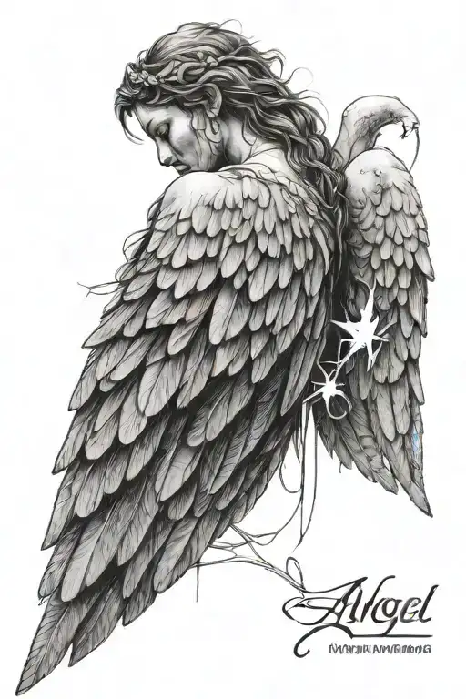 Angel With Scars And A Broken Wing