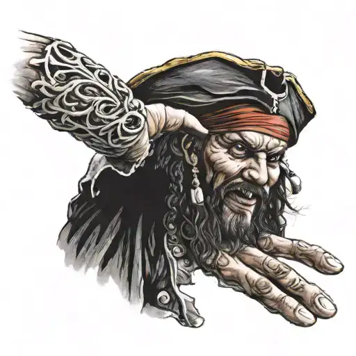 Pirate Outstretched Hand