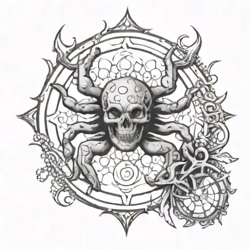 Triball Cancer In Circle