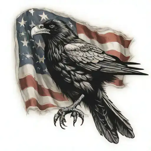 Raven American Flag Incorporated