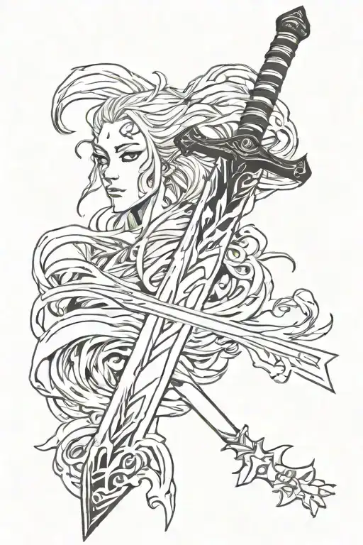 Unohana Bleach Sword