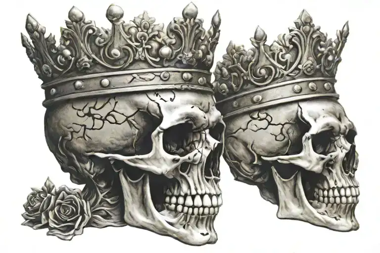 Skull Wear Crown Made