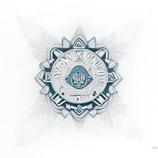 London Landmark With A Police Officer