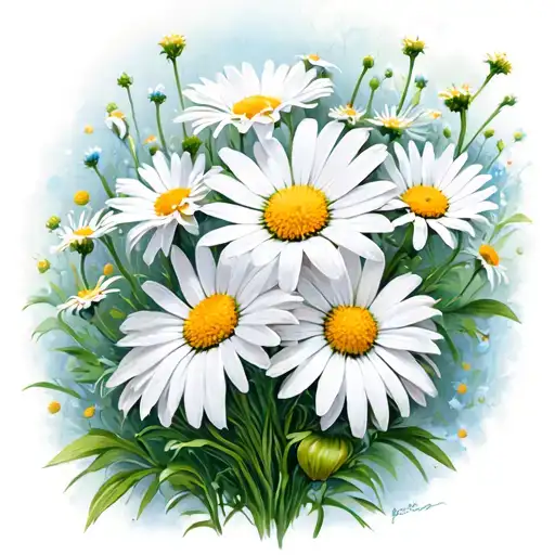 Daisy Flowers Growing