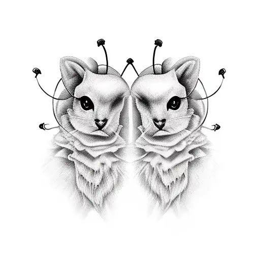 Cherries Twin Matching Creative Design