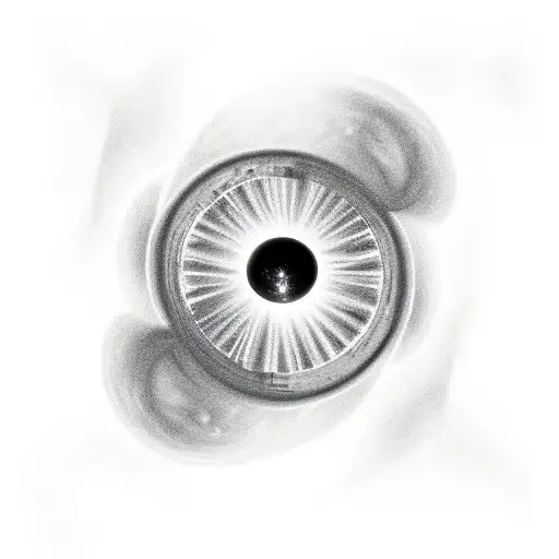 Black Hole Inside Broken Breastbone