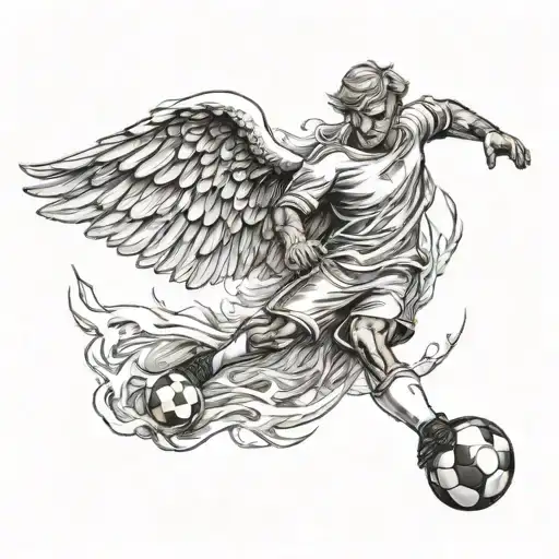 A Soccer Angel