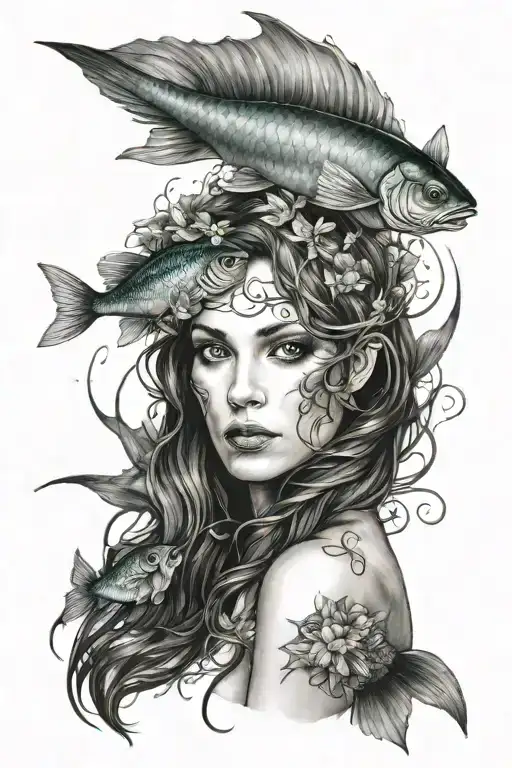 A Mystical Beautiful Pisces Woman