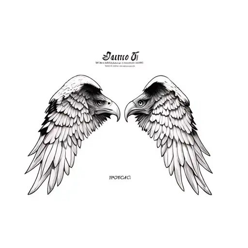 A Pair Of Eagle Wings