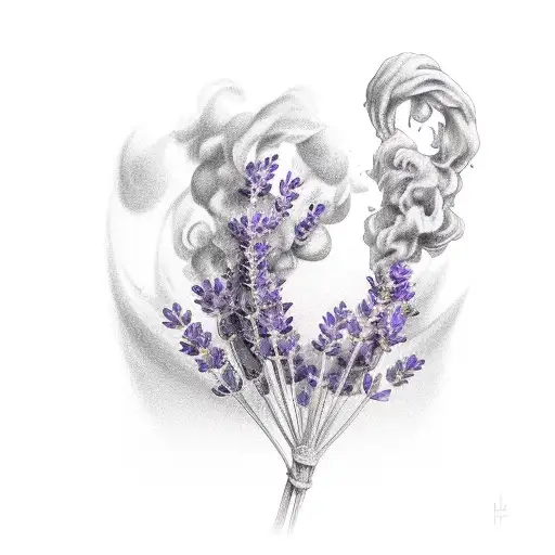Lavender With A Little Bit Of Smoke