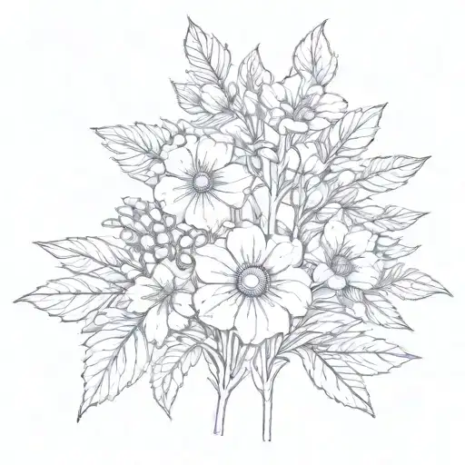 October November December Birth Flower Stems