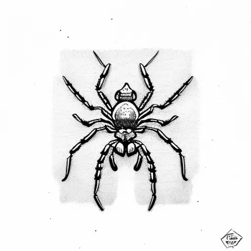 Spider Eating Bitterfly