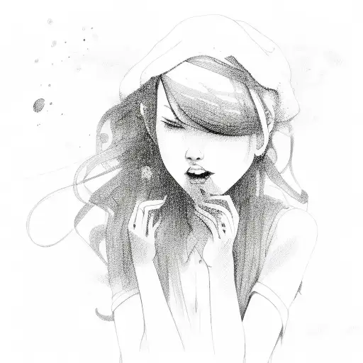 Pretty Girl Vomiting