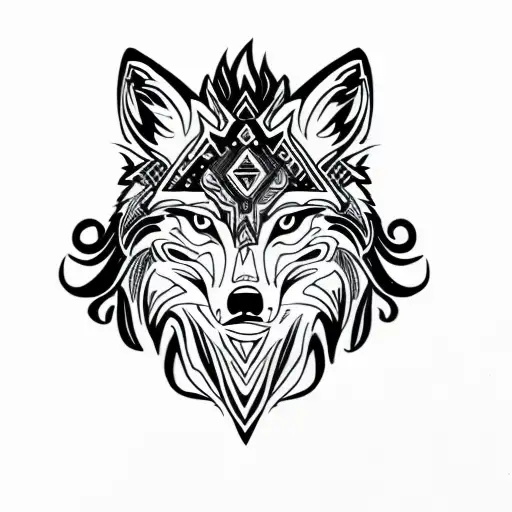 A Wolf Head