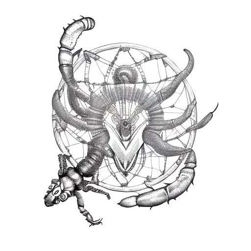 Dreamcatcher With Scorpion