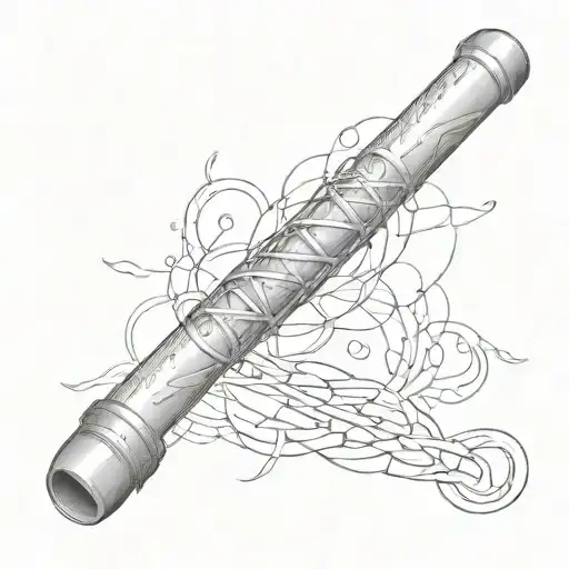 A Baseball Bat Morphing Into A Dna Double Helix