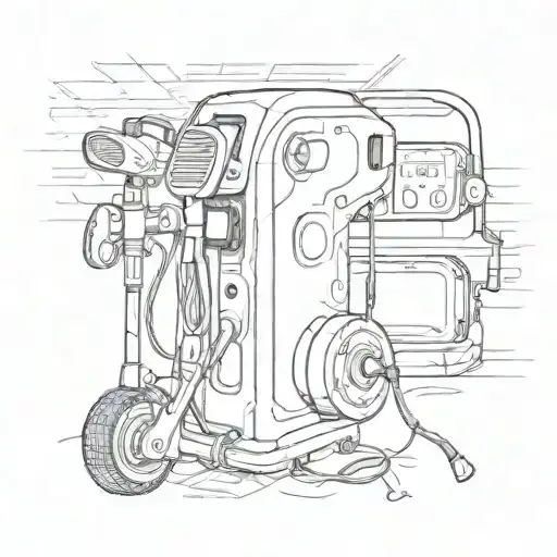 A Golf Club Transformed Into A Charging Station For Electric Vehicles