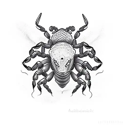 Scorpion With Marshall Under