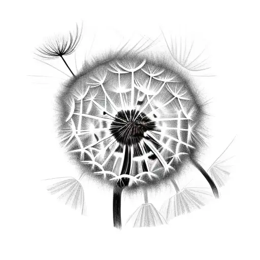 Dandelion With Dog Tags