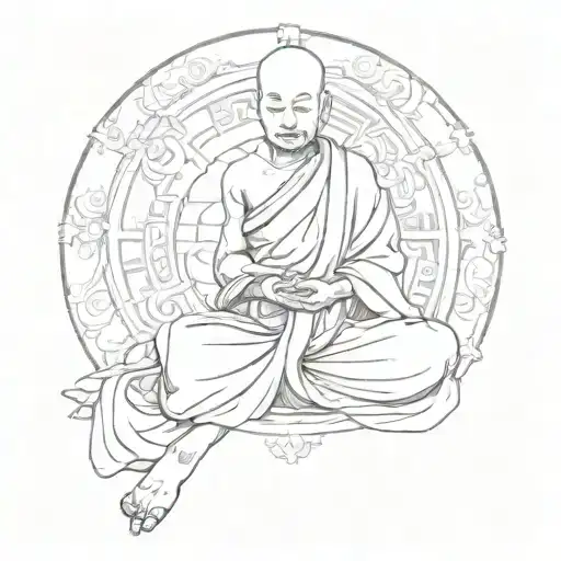 A Buddhist Monk