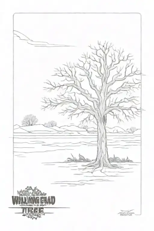 In Season 8 Episode 16 Of The Walking Dead Tree