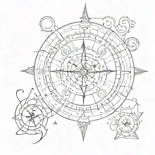 Compass And Aquarius