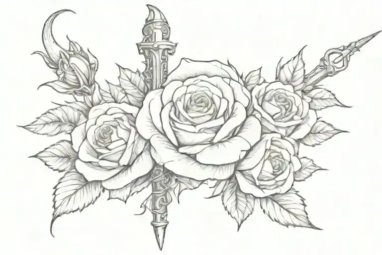 Dagger Snake Roses