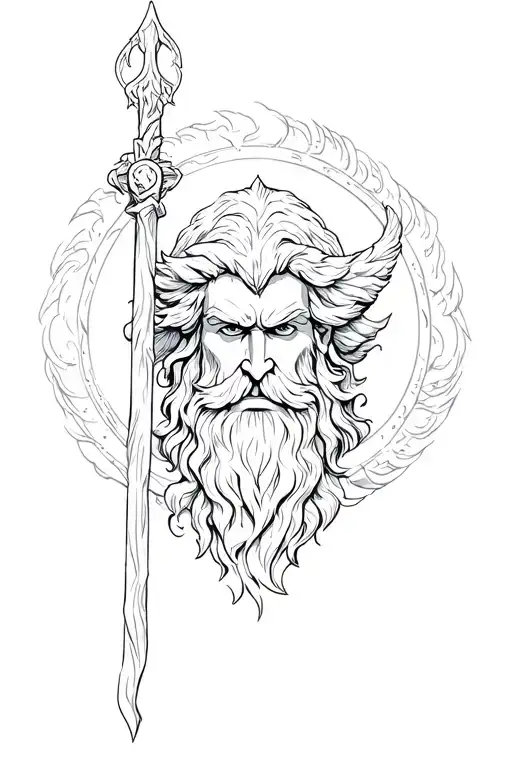 Poseidon Good Odin