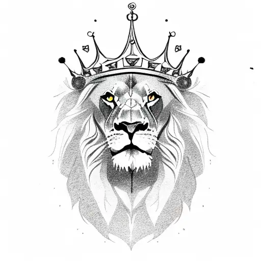 Lion With Crown Scard