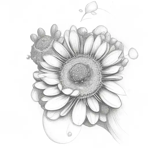 Mandela Dog Paw With Flowers