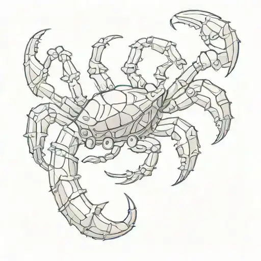 Incorporate Engineering Tools Into A Scorpion Tattoo Design