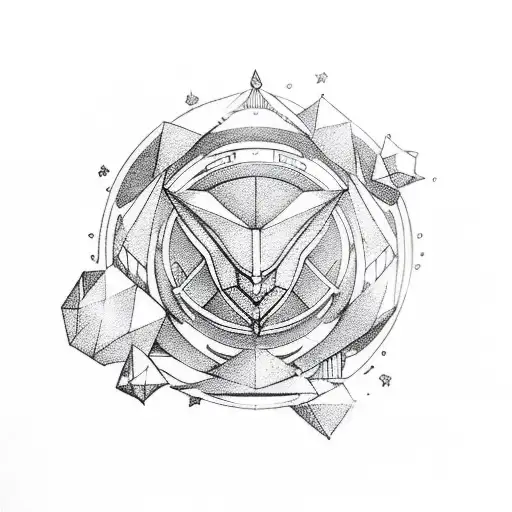 Geometric Sailor Moon