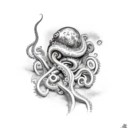 Broken Sword With Tentacle Coming From The Break