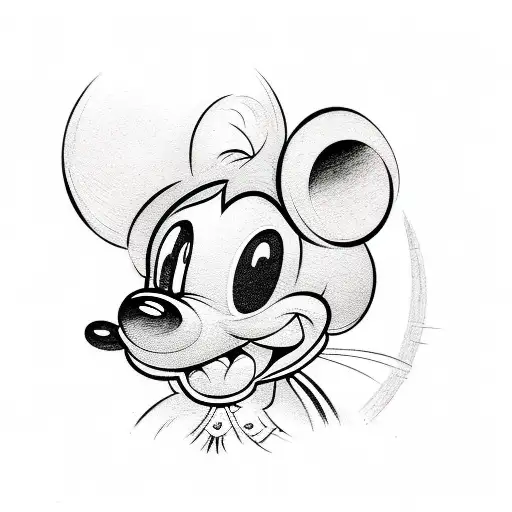 Nordic Mickey Mouse Head