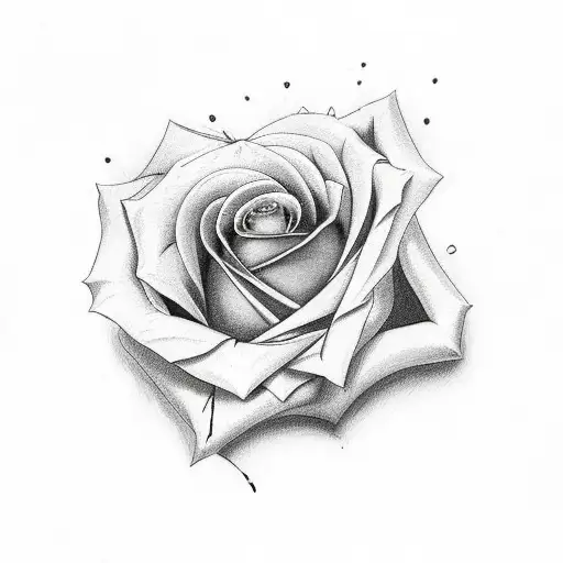 Rose Heart Butterfly Meaningful