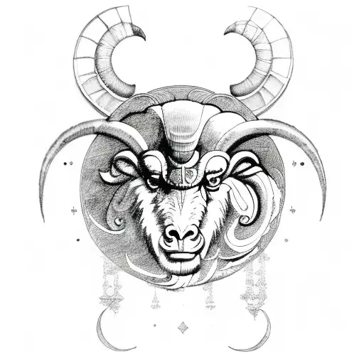 Aries Ram And Moon Cycle