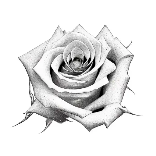 Virgo Heart Rose