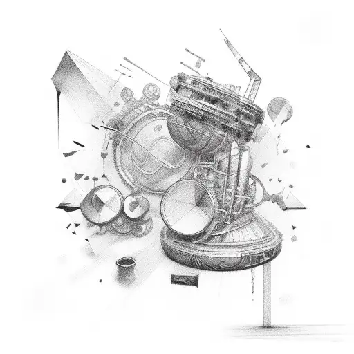 Abstract Instruments And Music