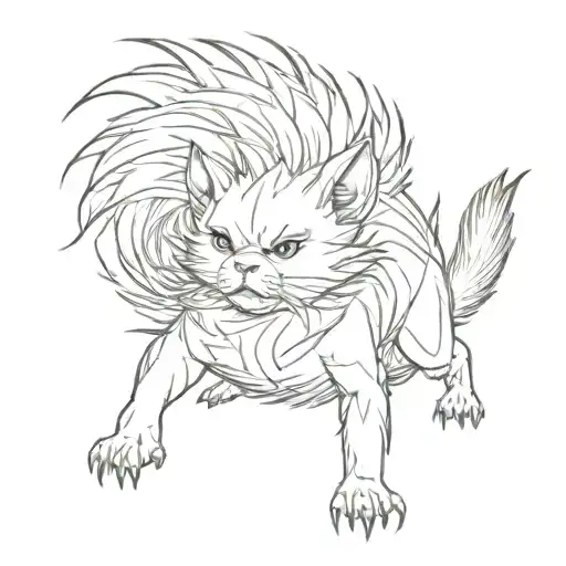 Tribbles Black Girl Sharp Claws Sharp Tribbles Bones