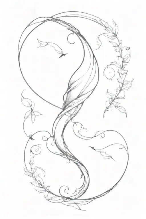 Wind Wild Tornado Swirl With Seperate Leaves Circling