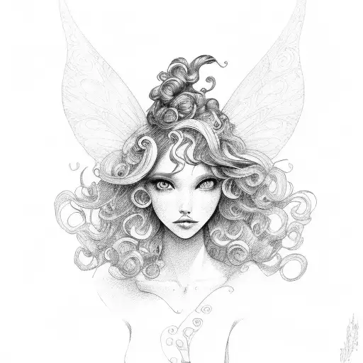 Curly Hair Fairy